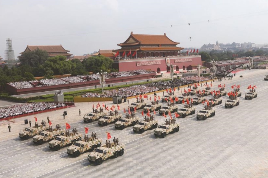 壮我军威！东风军车第七次光荣受阅